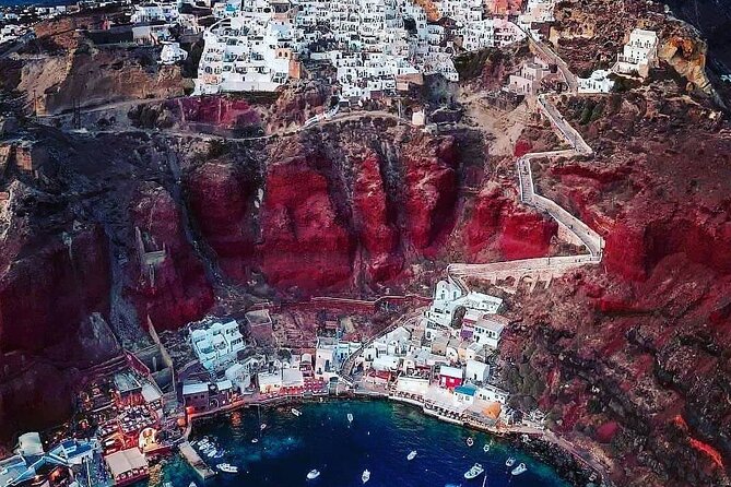 6-Hour Private Custom Santorini Tour-A Full Experience Of The Island. - Firostefani’s Three Bells: Quick Church Views With Volcano Framing (About 10 Minutes)