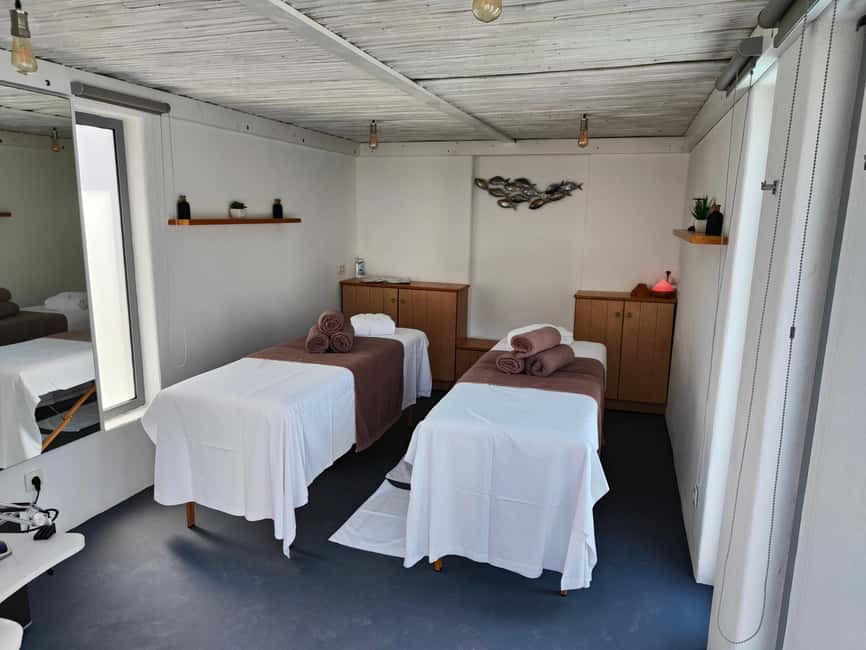 Akrotiri:Departure Day Spa Experience Couples Massage & Pool - The 60–90 Minute Aromatherapy Couples Massage