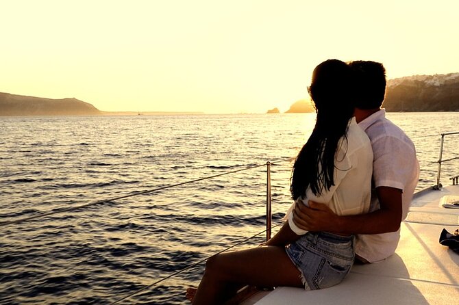 ALL-INCLUSIVE: Santorini Caldera Cruise with Greek Meal & Drinks - Palea Kameni: The 30-Minute Warm-Water Swim on a Volcano