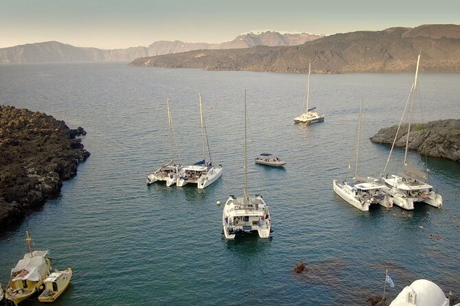 ALL-INCLUSIVE: Santorini Caldera Cruise with Greek Meal & Drinks - Nea Kameni Dinner at Anchor: The All-Inclusive Greek Meal You Actually Want