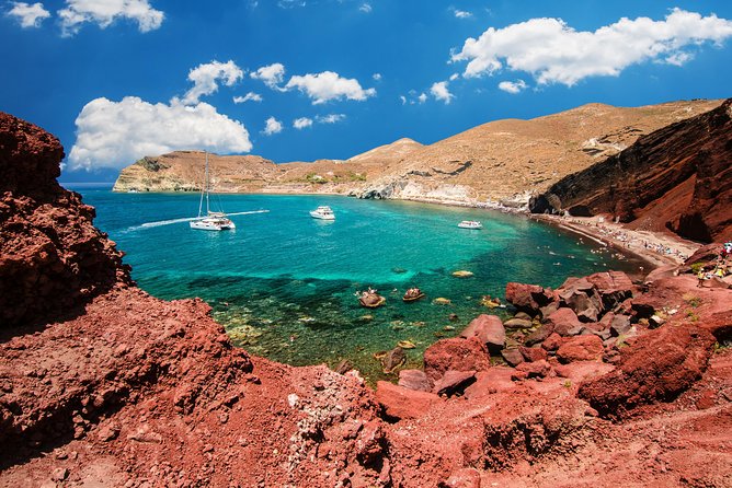 Archaeological Bus Tour To Akrotiri Excavations & Red Beach - Prophet Elias Hilltop Views: The Start That Sets the Tone