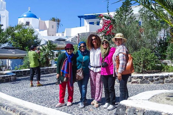 Aroma of Santorini:Private Half Day Sightseeing with wine tasting - Pickup and timing: how this works for cruise ships and short stops