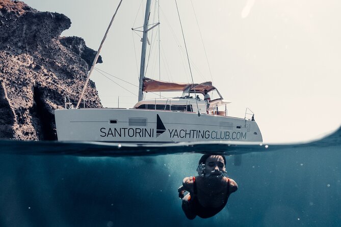 Beautiful Day Catamaran Caldera Cruise incl. Meal & Drinks - Transfers and Getting There: Simple, but Choose Your Option
