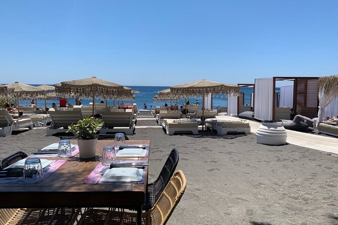 Cooking Lesson & Cocktails on the Beach - Cooking Santorini Classics With Chef Chris and Volcanic Wine Pairing