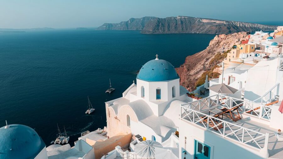 Crete: Santorini 1 Day Cruise - Oia Walk Time: Blue Domes, Windmills, and Narrow Streets