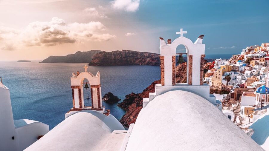 Crete: Santorini 1 Day Cruise - Fira in Full Daylight: City Strolls, Blue Domes, and Museum Choice
