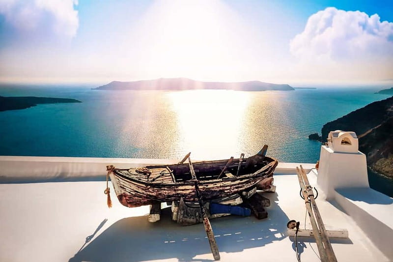 Crete: Santorini Day Trip with Fast Ferry Cruise - Fira time: guided sights plus a practical base for food and shopping