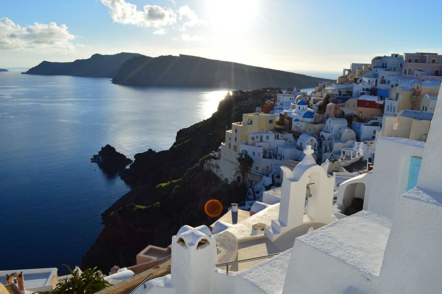 Cruise Traveller's Shore Excursion - Firostefani’s Blue Dome Church: Small Stop, Strong Views