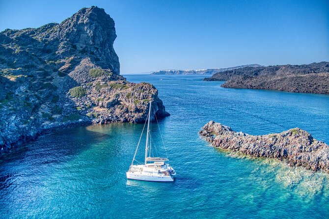 Deluxe Santorini Sailing with BBQ and Drinks Shared Tour - Getting on and off without stress: pickup that actually helps