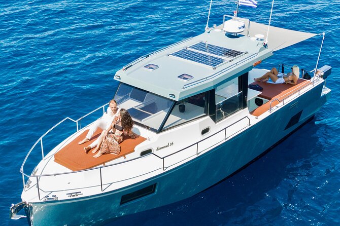 Diamond 36 Private Motor Yacht Caldera Cruise - Santorini Volcano Hot Springs: The Main Event