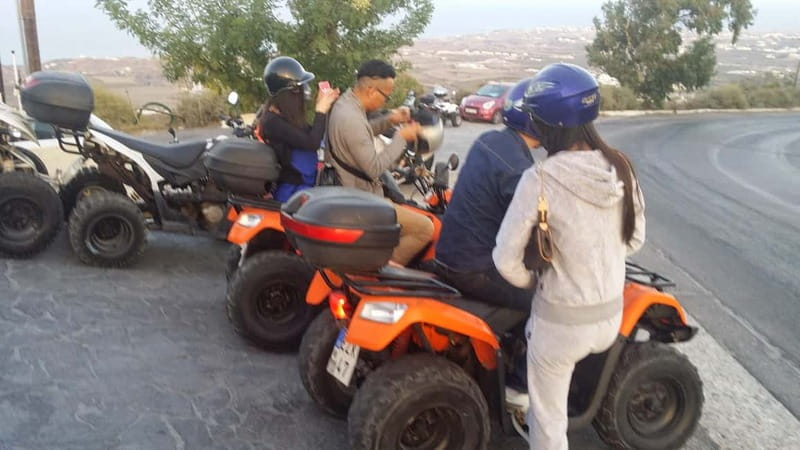 Discover Santorini on Quadbike Available with pick up! - Delivery to your hotel (and how pickup actually plays out)