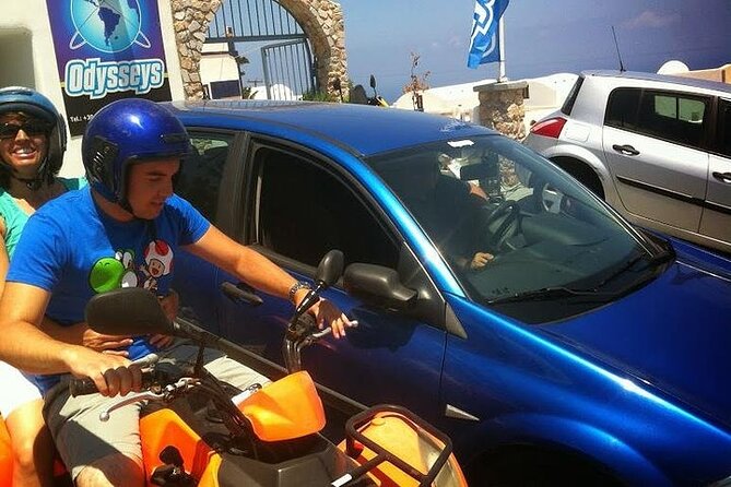 "Discover Santorini on Wheels – ATV Rentals Available!" - Safety, insurance, and road help: what you should check before you ride