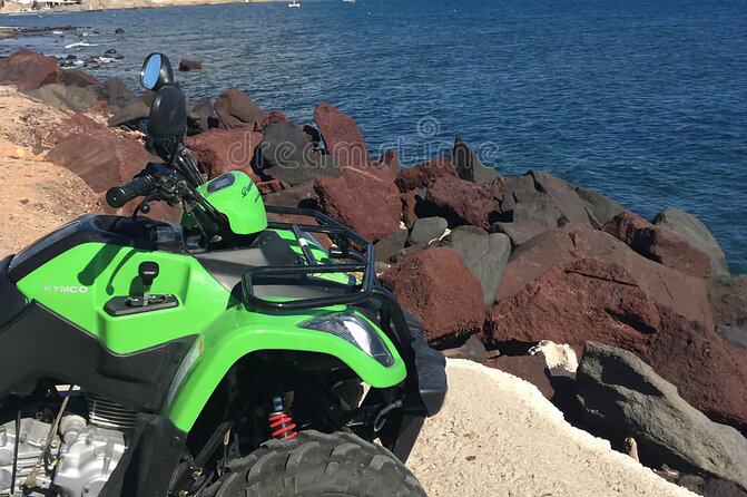 "Discover Santorini on Wheels – ATV Rentals Available!" - How to plan your route around beaches and cliffside viewpoints