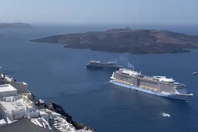 Discover Santorini Private Shore Excursion - Perissa and Perivolos black sand: a calmer beach finish