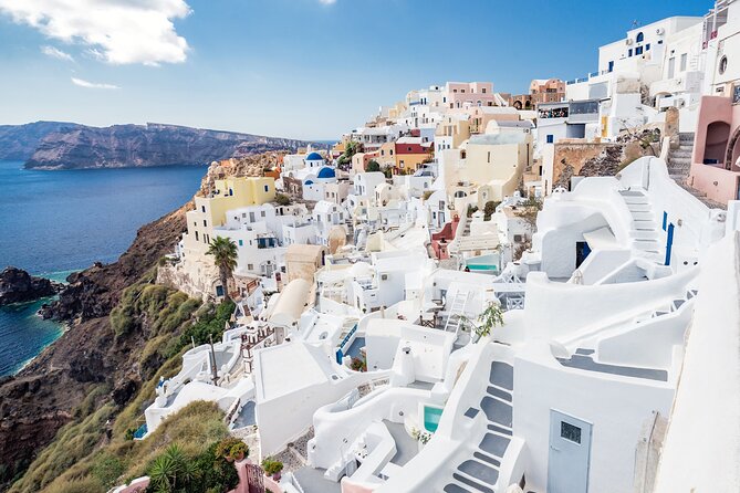 Discover Santorini’s Best in One Day - Profitis Ilias monastery: 567 meters above the island