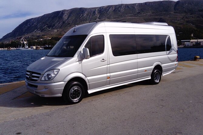 Economy Roundtrip Transfer Santorini Airport ( Max 4 stop ) - Meet Your Driver Fast at JTR (Arrivals Area, Sign in Hand)
