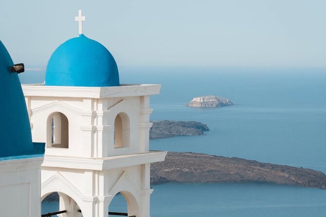 Explore Santorini 5 Hour Small Group Adventure Through Paradise - Perivolos Beach: Black Sand, Easy Relax Time, and Beach Bars
