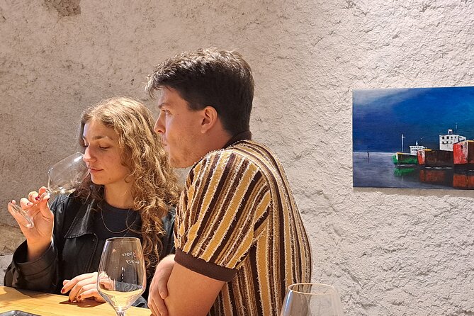 Explore Wine in Santorini Wine tasting in 3 wineries and brewery - Price and value of $199.53 for a guided tasting day