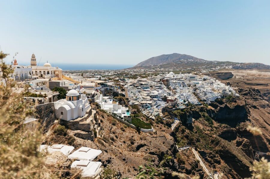 Fira: Guided Foodie Walking Tour with Tastings - Meeting at Agios Gerasimos Square: Start Point and What Sets the Tone