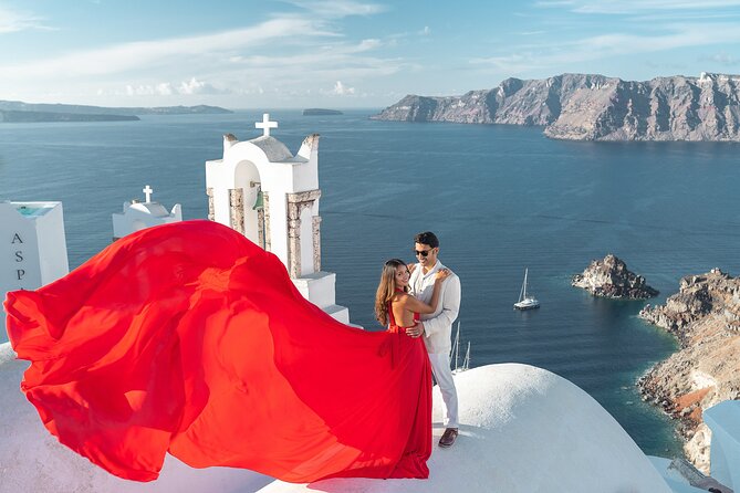 Flying Dress Photo © Photoshoot in Santorini: Express Package - Picking Your Dress: Catalog Choices, Sizes, and What to Choose