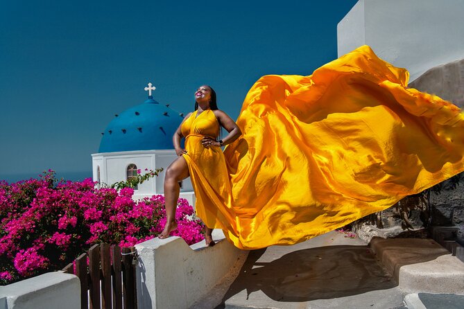 Flying Dress Photoshoot in Oia Private entry to Blue Dome - Should You Book the Flying Dress Photoshoot in Oia?