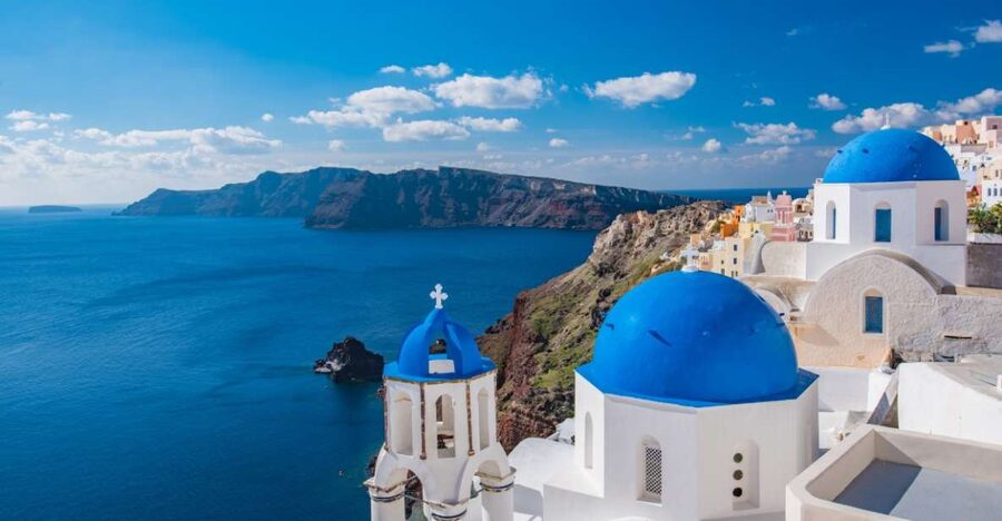 From Heraklion/Crete: Santorini Island Guided Day Trip - Fira’s free time: cliffs, stairs, and better odds for your perfect view
