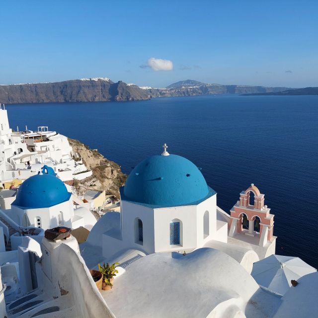 From Santorini: Guided Oia Morning Tour with Breakfast - Getting started in comfort: pickup, private transport, and the quick win of not planning