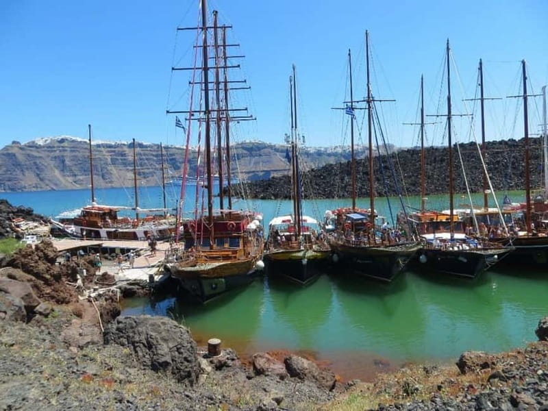 From Thera: Thirasia Cruise w/ Volcano Hike and Hot Springs - Nea Kameni Volcano Hike (Optional): What You’re Really Signing Up For