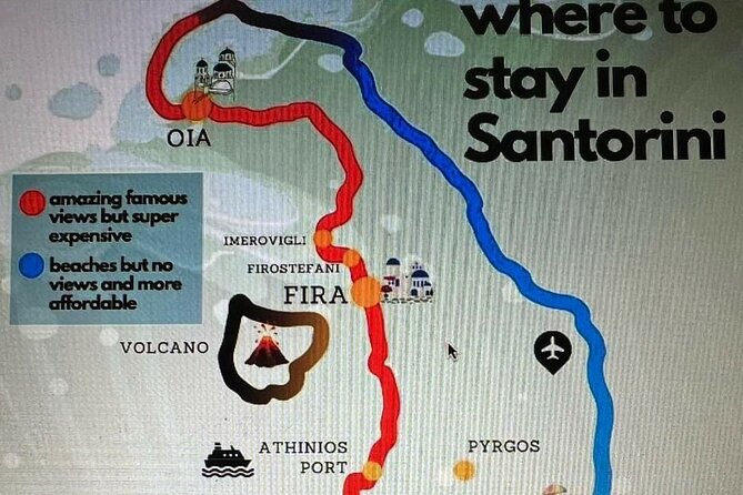 GreekAmerican guide Themistoklis to tour beautiful Santorini. - Oia: the best-known views, timed to avoid the crush