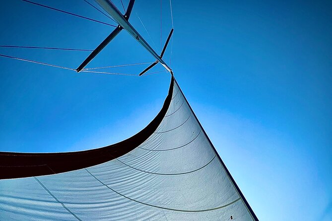 Half day Private Sailing cruise in Santorini island up to 6 pax - Food and drinks on board: homemade Greek meals and open bar