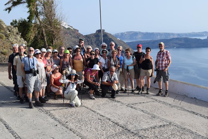 Hiking activity through the volcanic land of wonder - Stavros church and the red hill: volcanic ash meets lunar photos