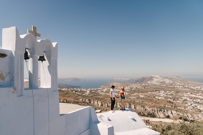 Island Bus Tour: The Majestic Spots Of Santorini - Red Beach: colorful views, but don’t assume extra time