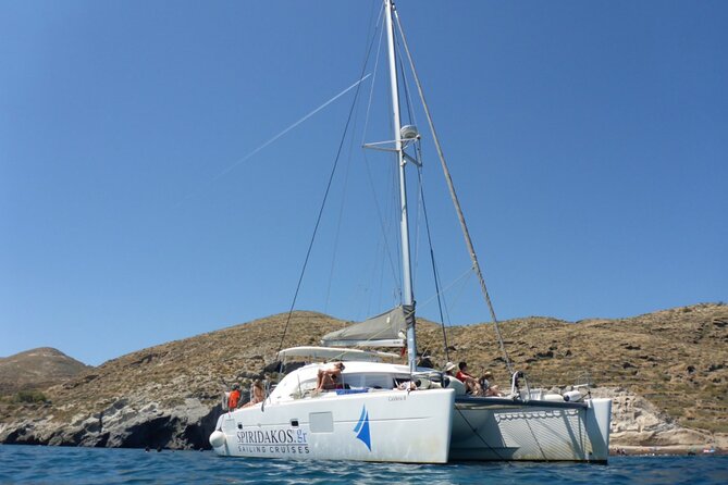 Island Hopping: Santorini Catamaran Charter Cruise with a skipper - Price and value: what $8,558.73 gets your group (up to 10)