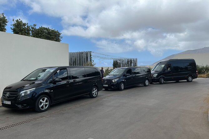 LA TRANSFER Santorini Private Services–From Airport & Port - Key things to notice before you book