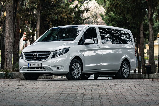 Luxury Full Day Private Sightseeing Tour in Santorini - Stop 1: Fira area pickup and a quick start