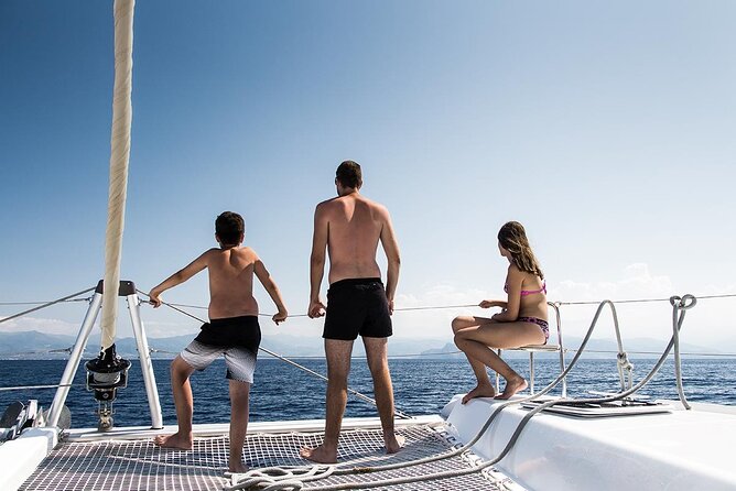 Luxury Santorini Catamaran Cruise: Lunch, BBQ, Drinks, Transfers - Food, BBQ, and drinks: what you’re actually paying for