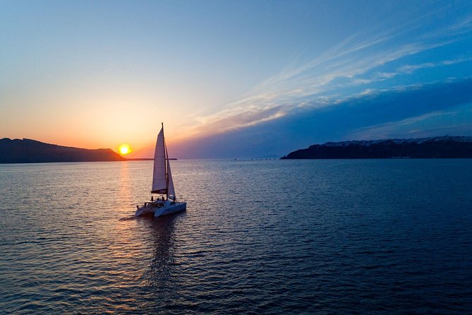 Luxury Sunset Cruise with Swim Stops, BBQ meals and Open Bar - BBQ Dinner at Sea: Greek Salad, Pasta, and Dessert