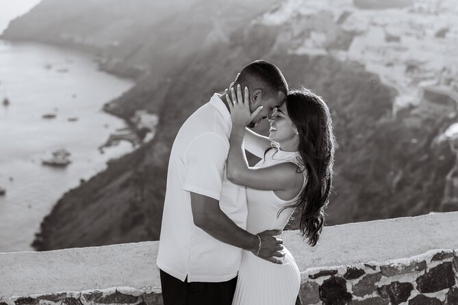 Magical Proposal Photoshoot In Santorini - Weather is the silent co-star: how to plan around it