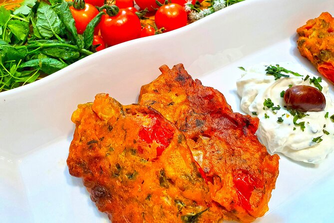 Miss Anna Santorini Cooking Class - Garden-to-table dinner: how the courses work