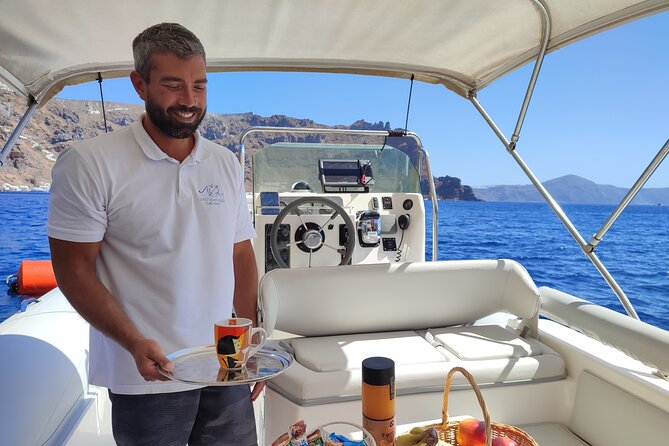 Morning or Afternoon 3hour Private boat Tour in Santorini - Snorkeling gear and towels: the small inclusions that change your day