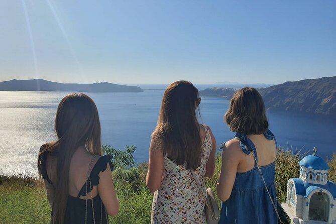 My Ultimate Half-Day Private Santorini Road Trip - Stop 1: Profitis Ilias for the 567-Meter Island View