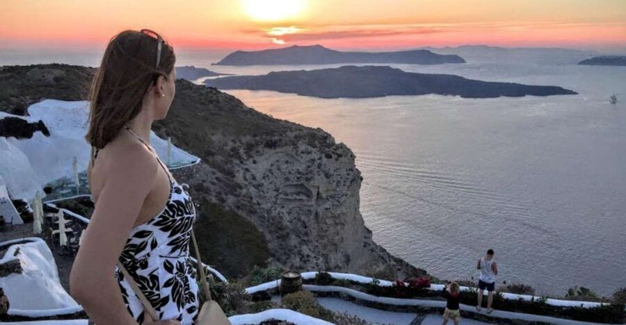 North Santorini: Private Tour with Oia Sunset by Natives - Climbing to Prophet Elias: summit monastery and the highest views