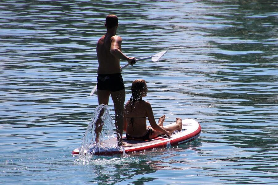 Paddle Board Rental: Glide on the Water with Ease - When Weather Changes Plans: Staying Flexible in Santorini