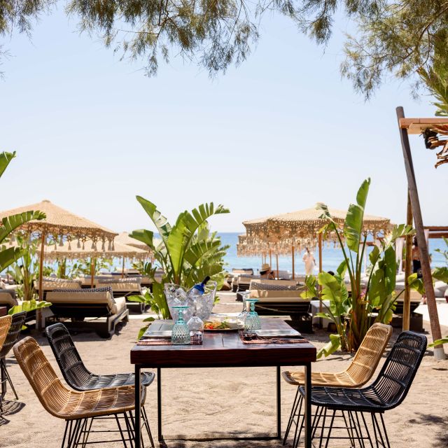 Perivolos Beach: Sun-Bed Experience FortyOne Bar Restaurant - The Water, the Views, and Why Perivolos Shoes Matter