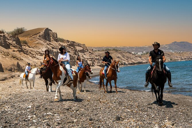 Premium Secluded Black Beach Horseback Riding Tour in Santorini - Key highlights you should care about