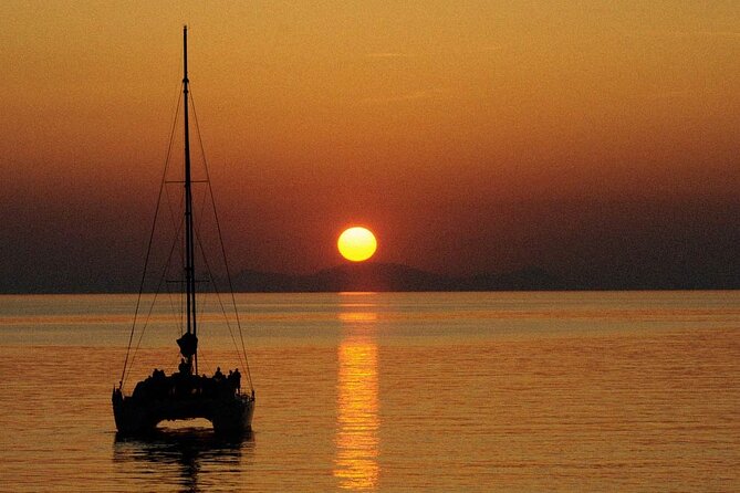 Premium Small-Group Catamaran Cruise with BBQ, Open Bar, Transfer - Mesa Pigadia Swim Stop: Your First Water Break Without the Crowds