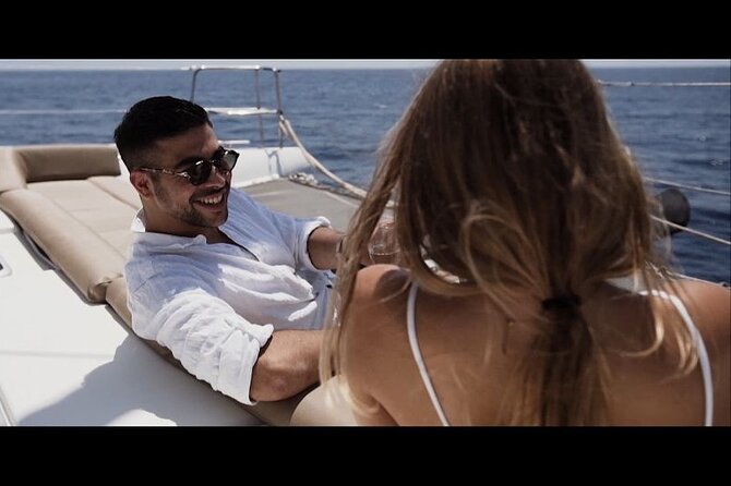 Private All Inclusive Day Cruise with Full Greek Lunch - Nea Kameni hot springs: sulfur water and volcanic scenery