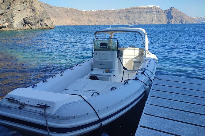 Private boat tour in Santorini with lunch or dinner in Therasia - Private Caldera Time From Amoudi: Why This Day Feels Different
