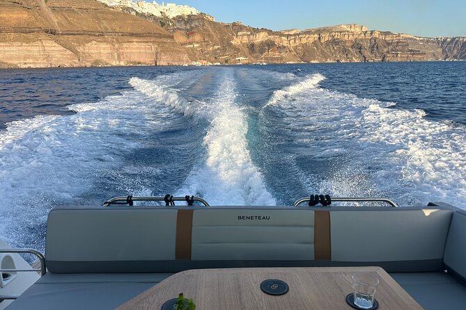 Private Caldera Cruise with Motor Yacht in Santorini - Santorini Old Harbor and Ammoudi: views from below the cliffs