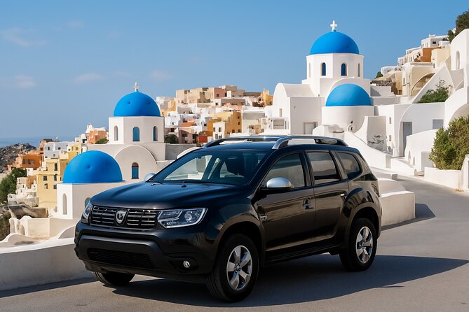 Private Coach & Minibus for Large Groups | Santorini Sunrise - Firostefani Central Square: Classic View, Less Stress